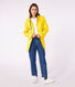 Regenjacke aus recyceltem Material und Bio-Baumwolle