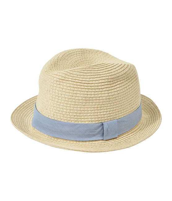Strohhut für Kinder Unisex rosa NATUREL