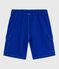 Kinder Cargo-Bermuda aus Baumwolle blau SURF