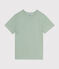 Damen-T-Shirt L'Iconique aus Leinen grün HERBIER
