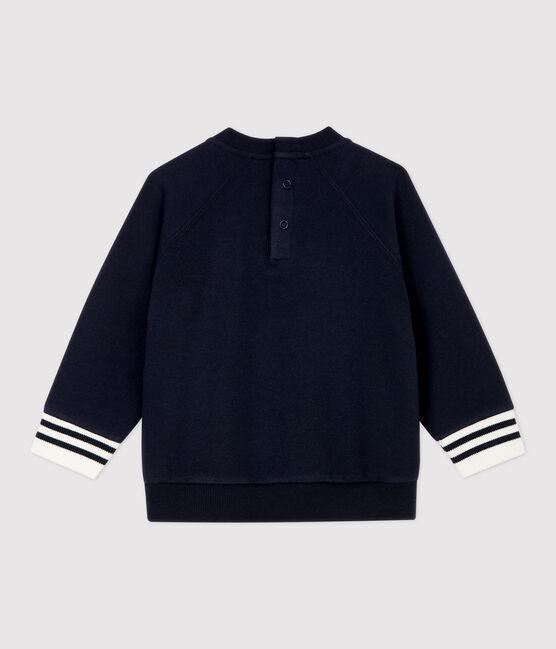 Baby-Sweatshirt aus Molton. blau SMOKING