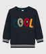 Kinder-Sweatshirt aus Molton für Jungen