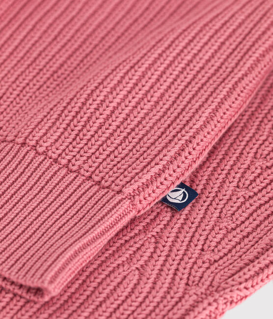 Damen-Cardigan aus Baumwolle rosa ROSEWOOD