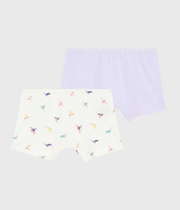 2er-Set Shortys f&uuml;r kleine M&auml;dchen vielfarbig