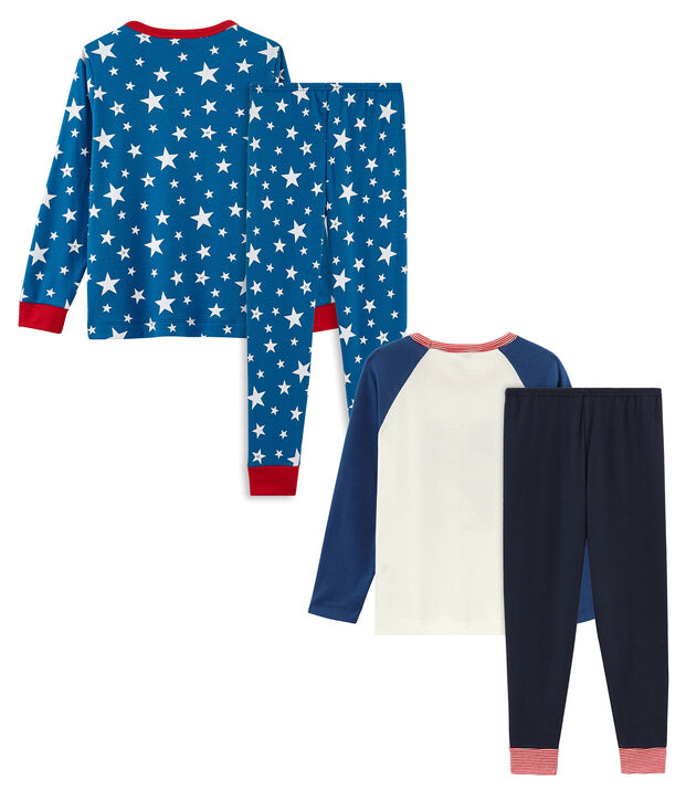 Set aus 2 Pyjamas f&uuml;r kleine Jungen vielfarbig