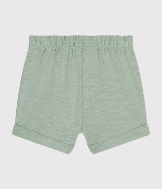 Baby-Shorts aus leichtem Jerseystoff grün HERBIER