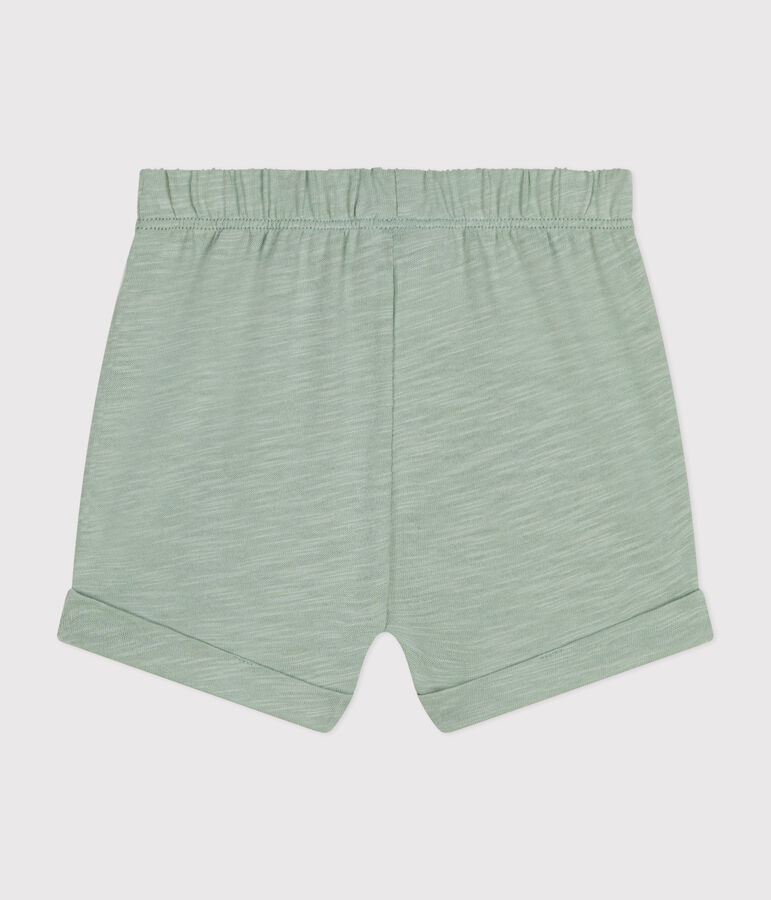 Baby-Shorts aus leichtem Jerseystoff gr&uuml;n HERBIER