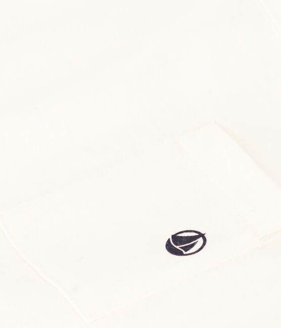 Kurzärmeliges T-Shirt für Jungen weiss MARSHMALLOW