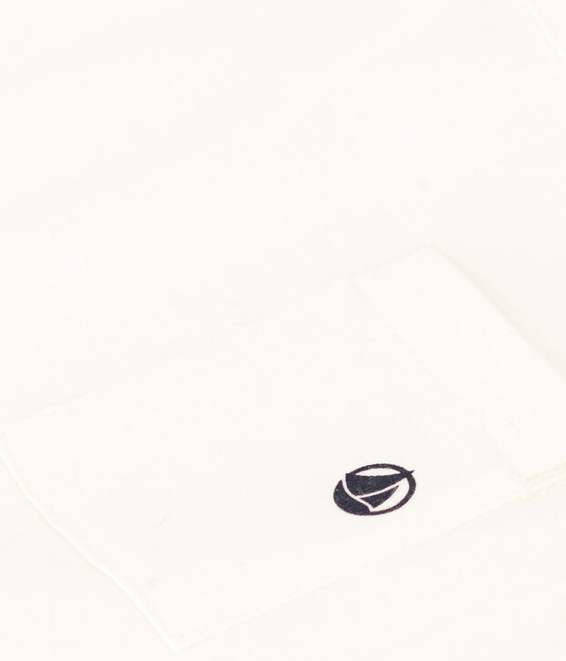 Kurz&auml;rmeliges T-Shirt f&uuml;r Jungen weiss
