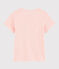 Kurzärmliges Kinder-T-Shirt aus Baumwolle für Mädchen rosa MINOIS