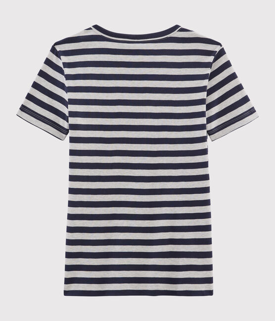 Damen-T-Shirt blau SMOKING/grau BELUGA