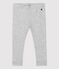 Baby-Leggings aus Bio-Baumwolle grau BELUGA CHINE