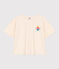 Damen-T-Shirt LE BOXY aus Baumwolle naturfarben AVALANCHE