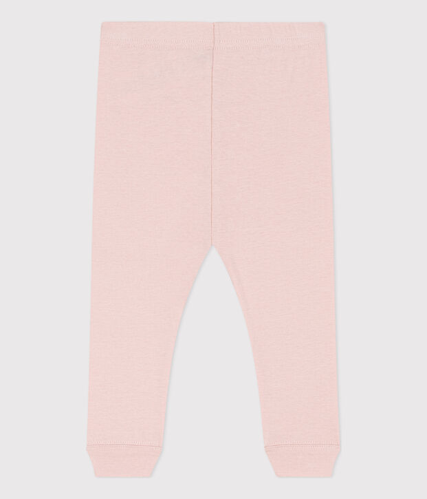 Baby-Leggings aus Baumwolle rosa
