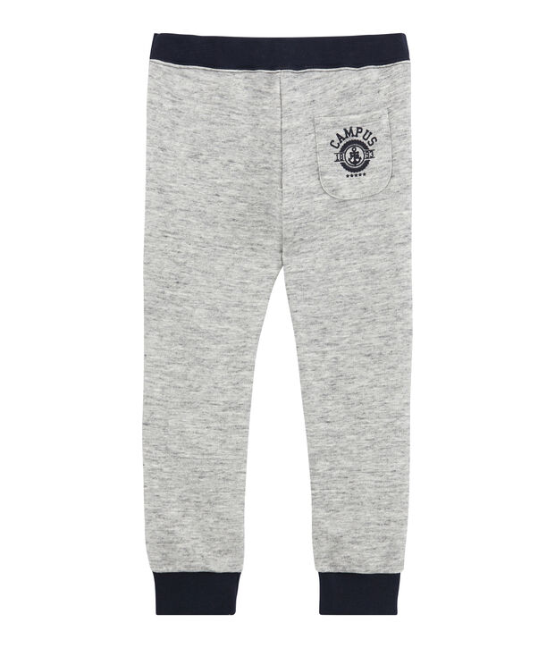 Jungen Hose aus Molton grau