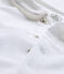 Unisex-Baby-Strampler aus Nicki weiss ECUME