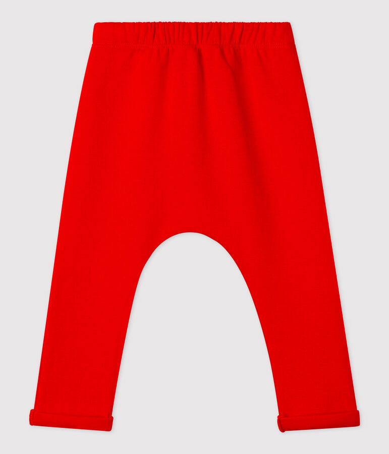 Baby-Hose aus dickem Jersey rot