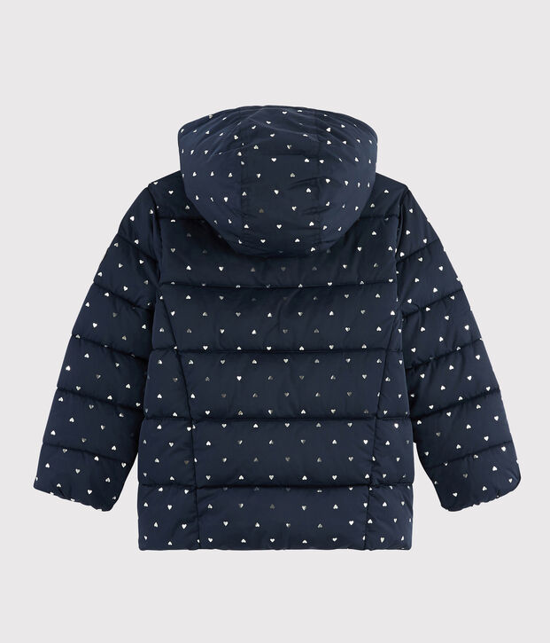 Kinder-Jacke f&uuml;r M&auml;dchen blau/grau