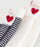 Baby-Sockenset aus bestickter Baumwolle variante 1