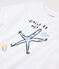 Serge Bloch T-Shirt für Kinder weiss ECUME