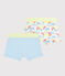 2er-Set Boxershorts aus Bio-Baumwolle mit Katzenmotiv für Jungen variante 1