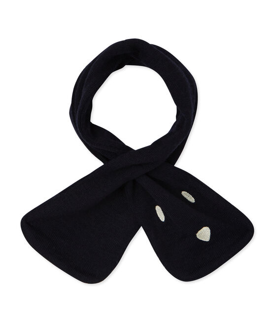Baby-Schal, unisex blau SMOKING