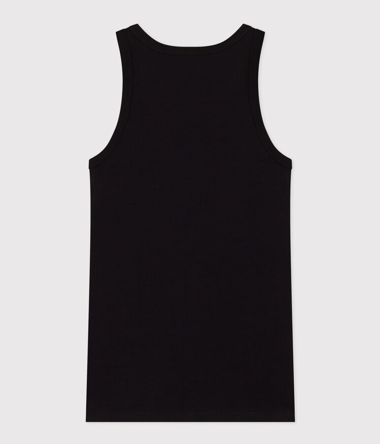 Damen-Tanktop L&rsquo;Iconique aus Baumwolle schwarz