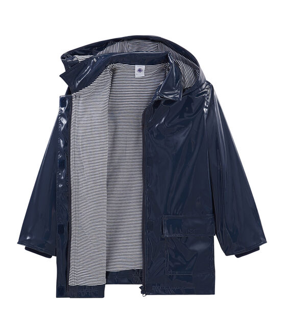 Lack-Regenjacke für Mädchen blau SMOKING