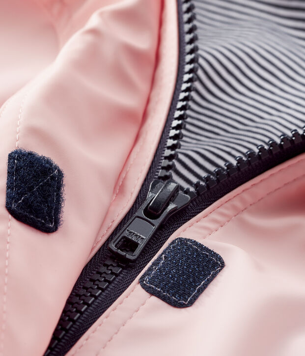 Klassische Kinder-Regenjacke f&uuml;r M&auml;dchen rosa