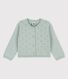 Baby-Jacke aus raffiniertem Strick