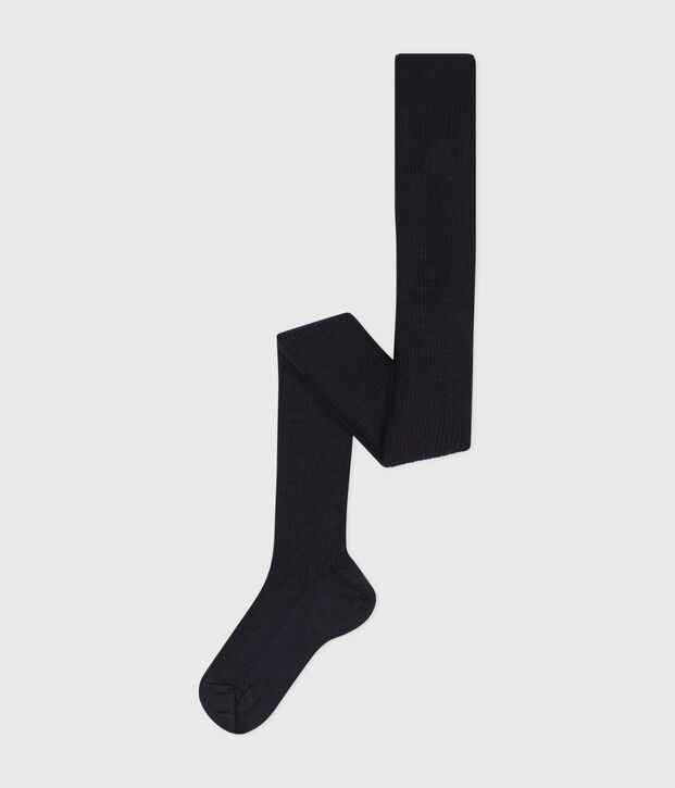 Kinder-Wollstrumpfhose SMOKING