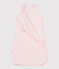 Babyschlafsack aus einfarbiger Baumwolle TOG 0,5 rosa FLEUR