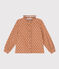 Langärmelige Kinderbluse aus Nicki mit Blumenmotiv für Mädchen SIENNA/ MULTICO