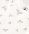 Kurzärmeliger Baby-Body aus Baumwolle mit Print MARSHMALLOW/ PAUL