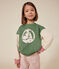 Kinder-Sweatshirt aus Molton für Mädchen PALMERAIE/ MULTICO