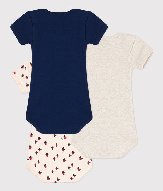 3er-Set kurzärmelige Baby-Bodys aus Baumwolle variante 1