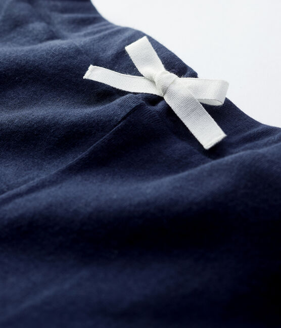 Shorts aus Baumwolle für Mädchen blau SMOKING