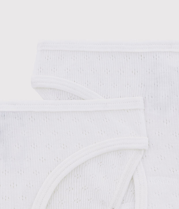 2er-Set Slips mit Lochstickerei f&uuml;r M&auml;dchen vielfarbig