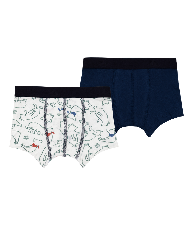 Lot de 2 boxers en coton vielfarbig