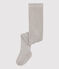 Baby-Strumpfhose aus Wolle für Mädchen beige MONTELIMAR CHINE