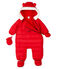 Baby-Schneeanzug Unisex rot TERKUIT
