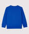 Kinder-Sweatshirt aus Molton für Jungen blau MAJOR