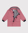 Ikonische Baby-Regenjacke rosa ROSEWOOD