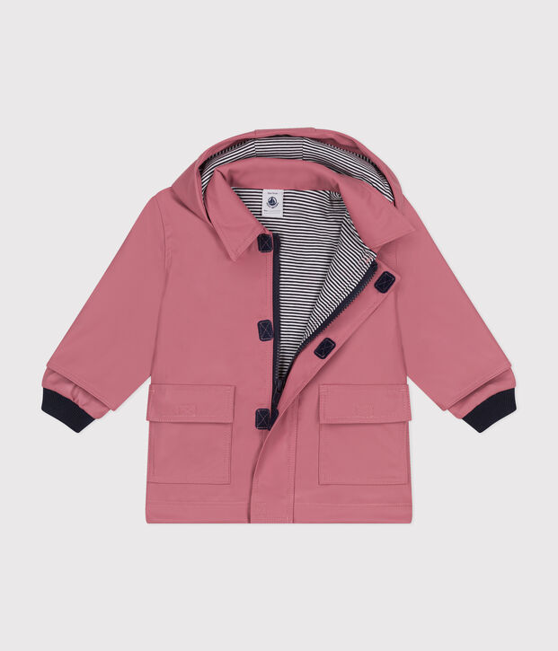 Ikonische Baby-Regenjacke rosa