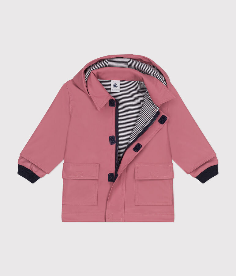 Ikonische Baby-Regenjacke rosa