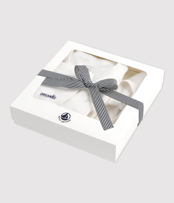 Baby-Geschenk-Set aus Bio-Baumwolle in Weiß variante 1