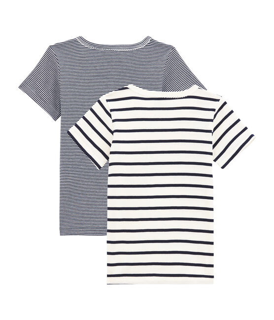 Duo aus kurzärmeligen T-Shirts für Mädchen variante 1