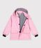 Ikonische Kinder-Regenjacke einfarbig rosa