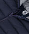 Baby-Anorak mit Fleece-Futter blau