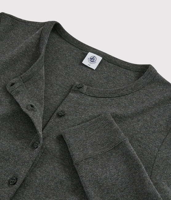 Cardigan für Damen grau CITY CHINE